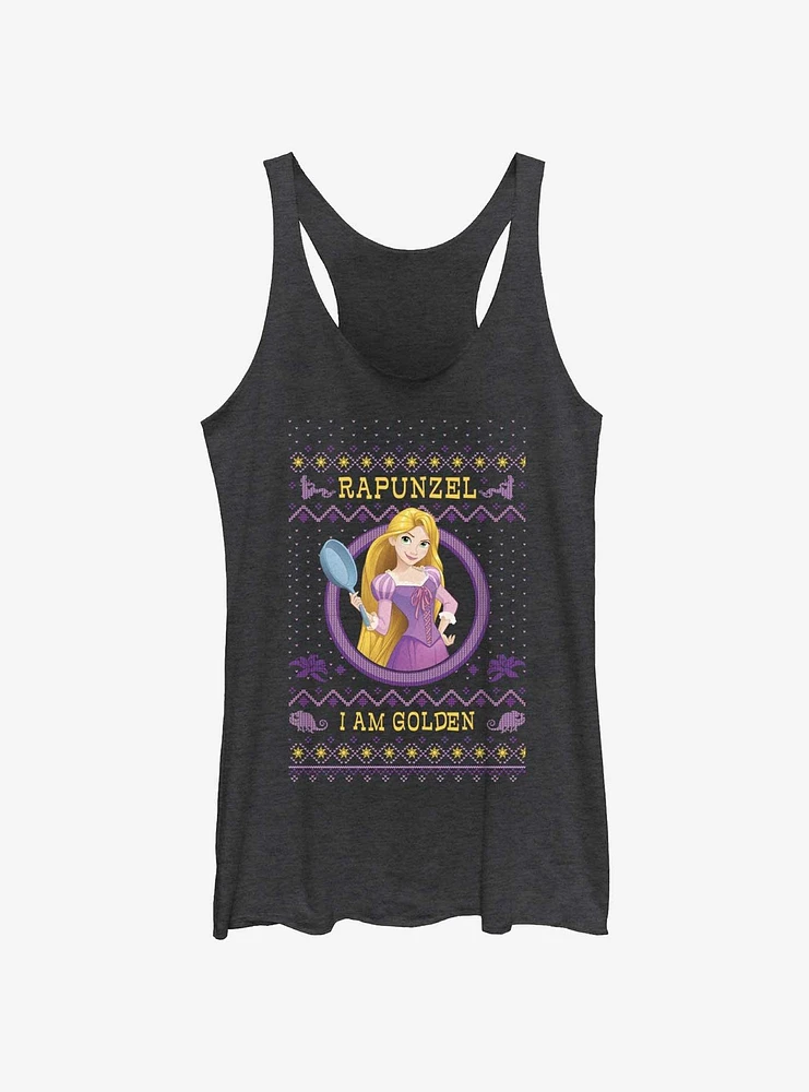 Disney Tangled Rapunzel Ugly Holiday Girls Tank