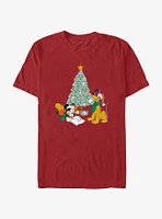 Disney Mickey Mouse & Pluto Letter For Santa T-Shirt