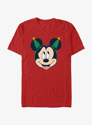 Disney Mickey Mouse Christmas Tree Ears T-Shirt