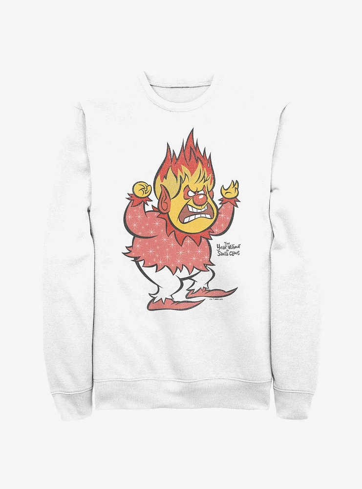 The Year Without a Santa Claus Vintage Heat Miser Sweatshirt