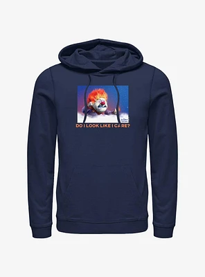 The Year Without a Santa Claus Heat Miser Do I Look Like Care Meme Hoodie
