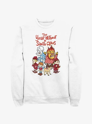 The Year Without a Santa Claus Logo Group Sweatshirt