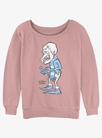 The Year Without a Santa Claus Snow Miser Girls Slouchy Sweatshirt