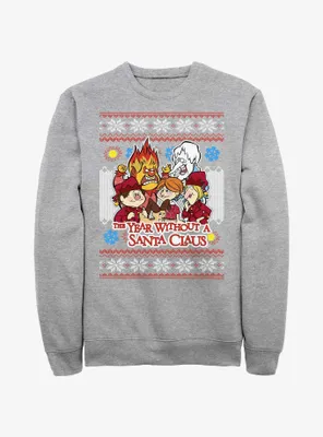 The Year Without a Santa Claus Christmas Gang Ugly Sweatshirt