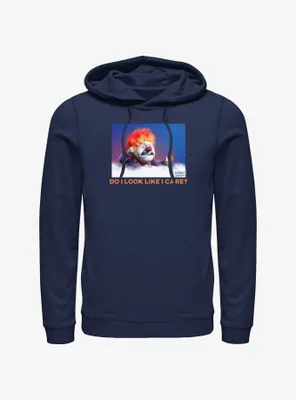 The Year Without a Santa Claus Heat Miser Do I Look Like Care Meme Hoodie