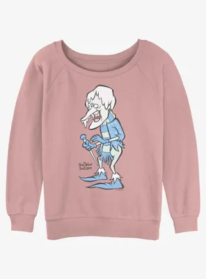 The Year Without a Santa Claus Snow Miser Womens Slouchy Sweatshirt