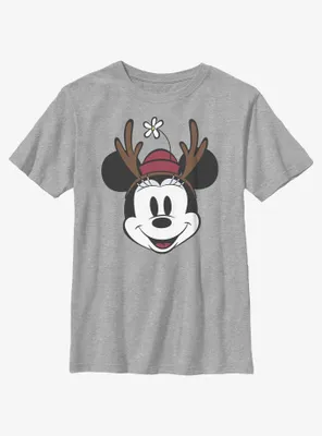 Disney Minnie Mouse Antlers Youth T-Shirt