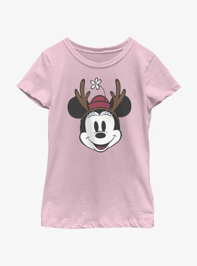 Boxlunch Disney Minnie Mouse Antlers Womens Tank Top