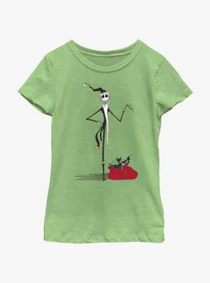 Disney Nightmare Before Christmas Sandy Claws Jack Youth Girls T-Shirt