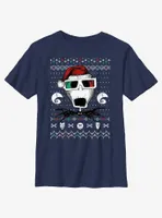 Disney Nightmare Before Christmas Ugly Holiday Jack Vision Youth T-Shirt