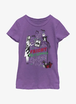 Disney Nightmare Before Christmas Fright Youth Girls T-Shirt