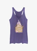 Disney Princesses Holidays Sparkle Bright Womens Tank Top