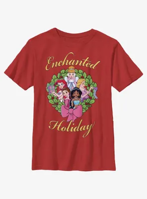 Disney Princesses Enchanted Holiday Youth T-Shirt