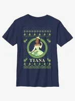 Disney The Princess & Frog Tiana Ugly Holiday Youth T-Shirt