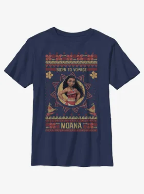 Disney Moana Ugly Holiday Youth T-Shirt