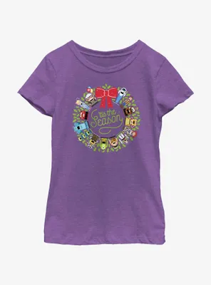 Disney Pixar Wreath Youth Girls T-Shirt