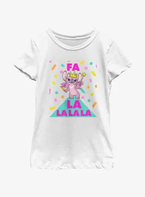 Disney Lilo & Stitch Fa La Angel Youth Girls T-Shirt