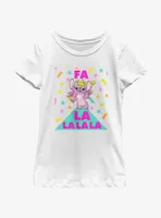 Disney Lilo & Stitch Fa La Angel Youth Girls T-Shirt