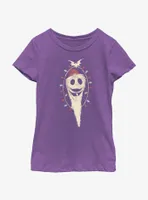 Disney Nightmare Before Christmas Sandy Jack Lights Youth Girls T-Shirt