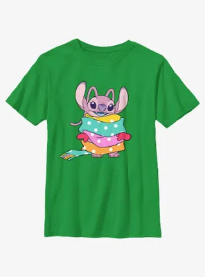 Disney Lilo & Stitch Angel Wrapped Scarf Youth T-Shirt