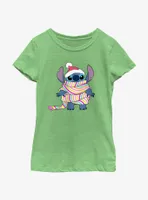 Disney Lilo & Stitch Wrapped a Scarf Youth Girls T-Shirt