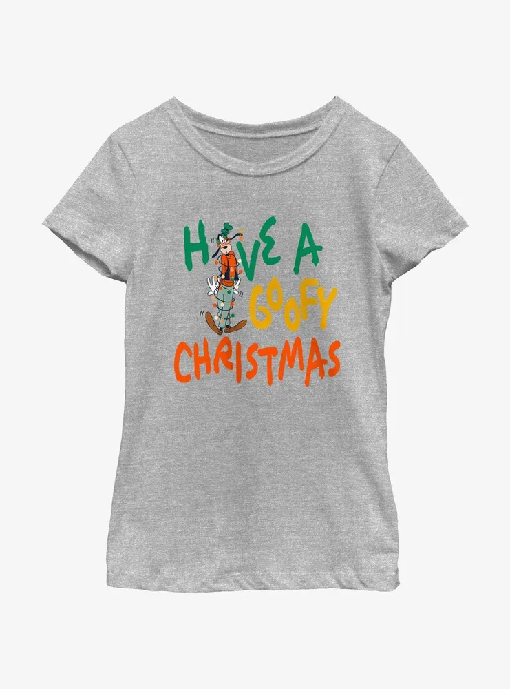 Disney Have A Goofy Christmas Youth Girls T-Shirt