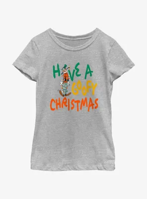 Disney Have A Goofy Christmas Youth Girls T-Shirt