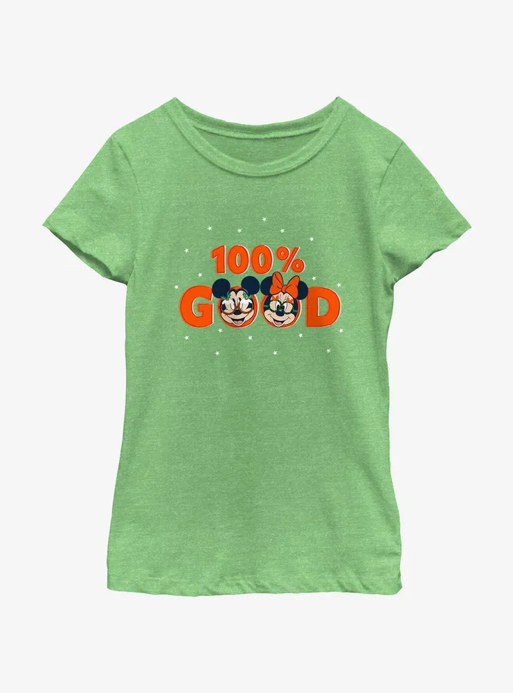 Disney Mickey Mouse 100% Good Youth Girls T-Shirt