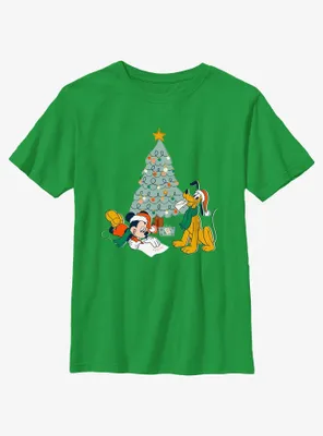 Disney Mickey Mouse Letter For Santa Youth T-Shirt