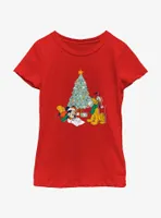 Disney Mickey Mouse Letter For Santa Youth Girls T-Shirt