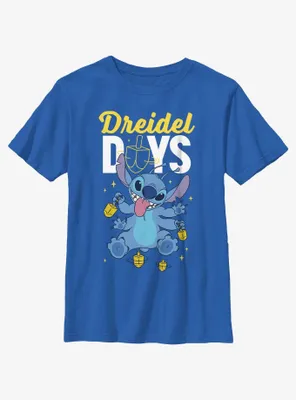 Disney Lilo & Stitch Dreidel Days Youth T-Shirt
