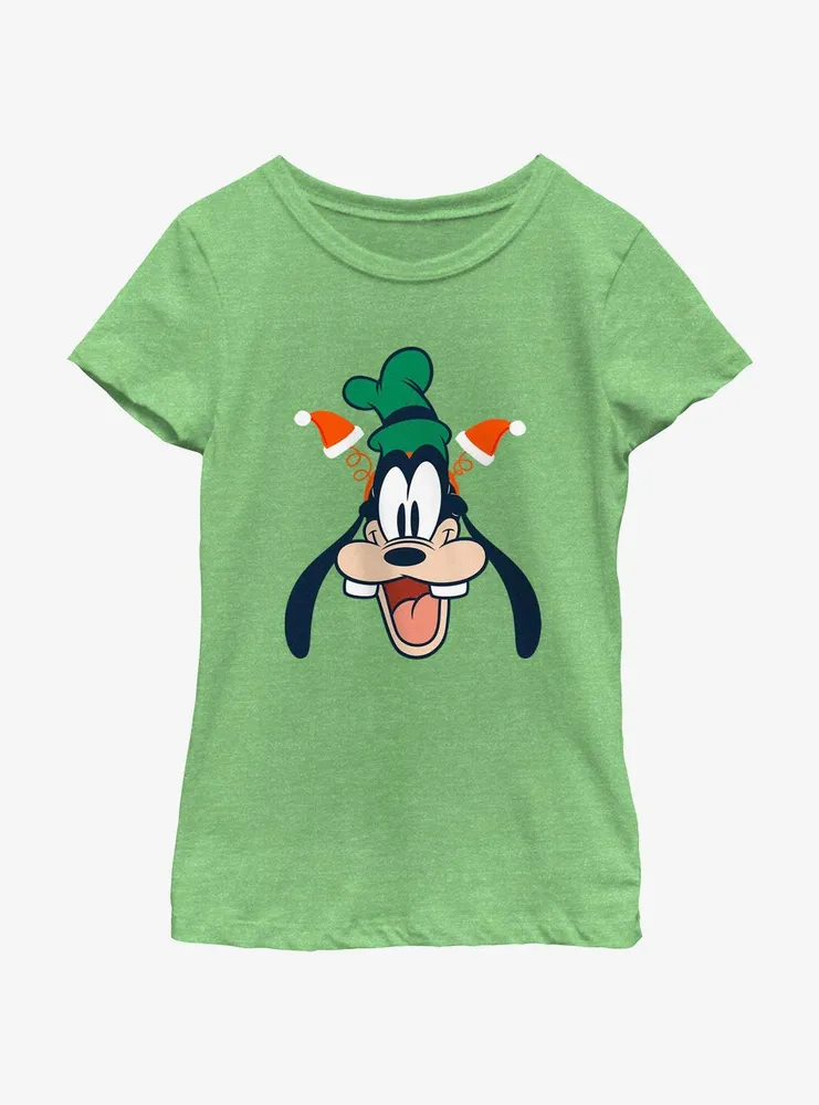 Disney Christmas Goofy Youth Girls T-Shirt