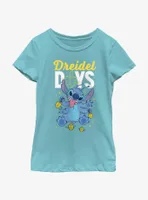 Disney Lilo & Stitch Dreidel Days Youth Girls T-Shirt
