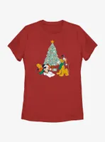 Disney Mickey Mouse Letter For Santa Womens T-Shirt