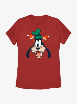 Disney Christmas Goofy Womens T-Shirt
