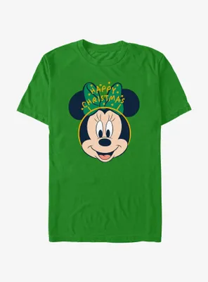 Disney Minnie Mouse Happy Christmas Ears T-Shirt