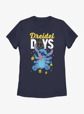 Disney Lilo & Stitch Dreidel Days Womens T-Shirt