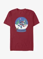 Disney Lilo & Stitch Winter Wonderland Snowglobe T-Shirt