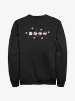 Disney Nightmare Before Christmas Jack Emotes Sweatshirt