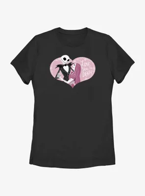 Disney Nightmare Before Christmas Love You To Death Womens T-Shirt
