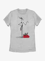 Disney Nightmare Before Christmas Sandy Claws Jack Womens T-Shirt