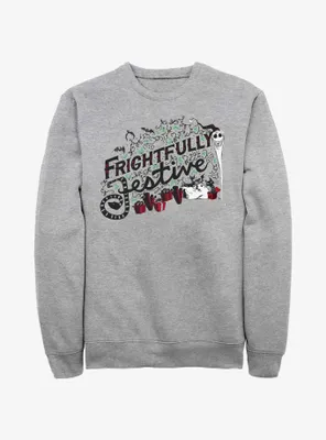 Disney Nightmare Before Christmas Frightfully Festive Sweatshirt