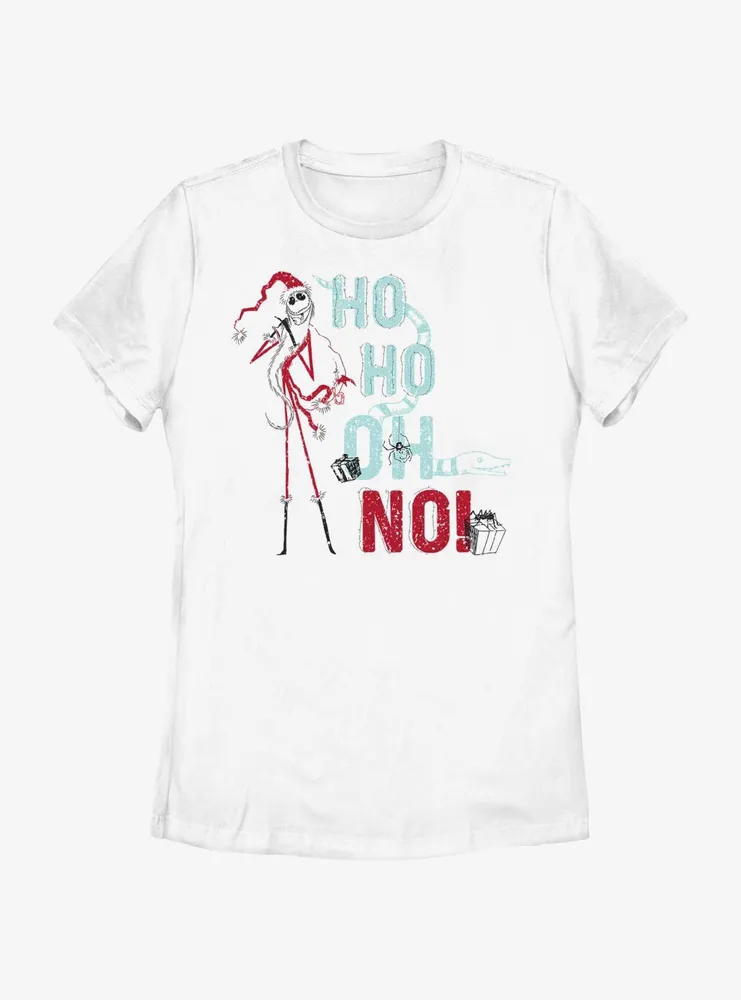 Disney Nightmare Before Christmas Ho Oh No Womens T-Shirt