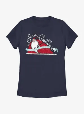 Disney Nightmare Before Christmas Scary Womens T-Shirt