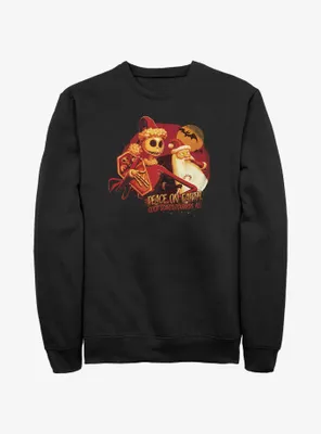 Disney Nightmare Before Christmas Good Scares Towards All Sweatshirt