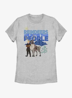 Disney Frozen Reindeers Are Better Than People Womens T-Shirt