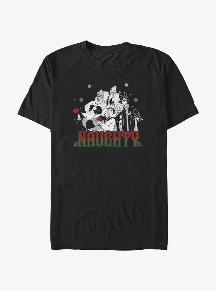 Disney Villains Naughty Villians T-Shirt