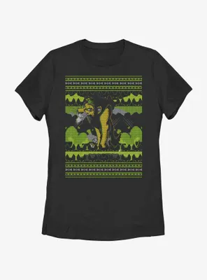Disney The Lion King Scar Ugly Holiday Womens T-Shirt