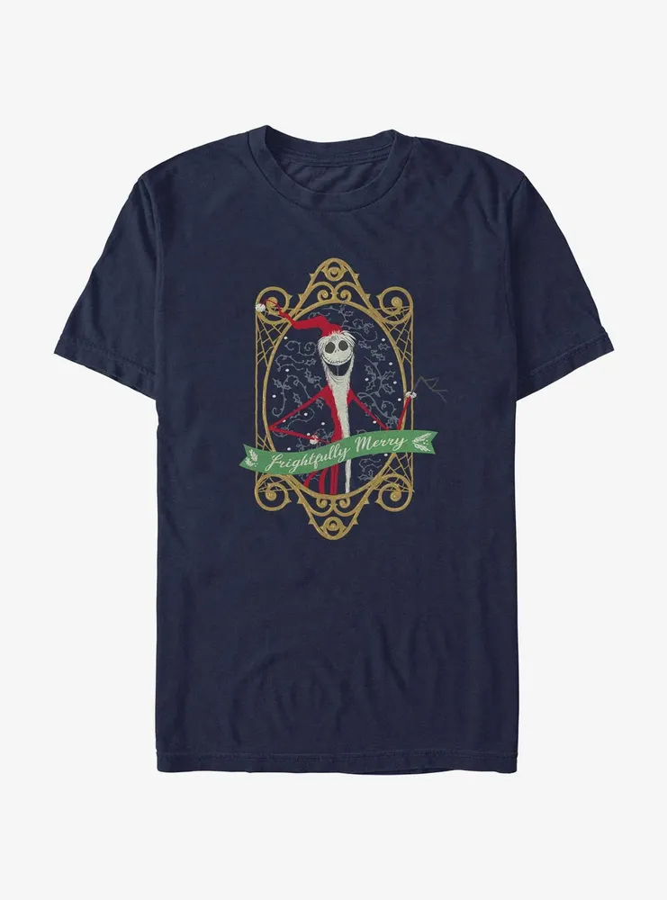 Disney Nightmare Before Christmas Frightfully Merry T-Shirt