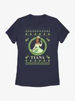 Disney The Princess & Frog Tiana Ugly Holiday Womens T-Shirt